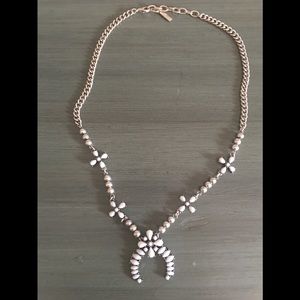 Stone embellished necklace